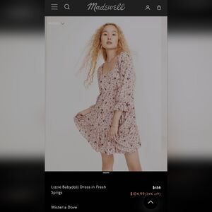 Madewell Babydoll Dress